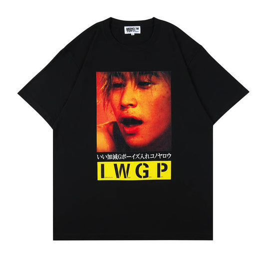 PHOTO MASSEGE TEE "Gボーイズ入れコノヤロウ"