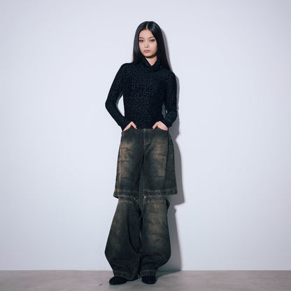 FUNCTION DENIM PANTS
