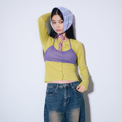 LAYERED BRA TOP