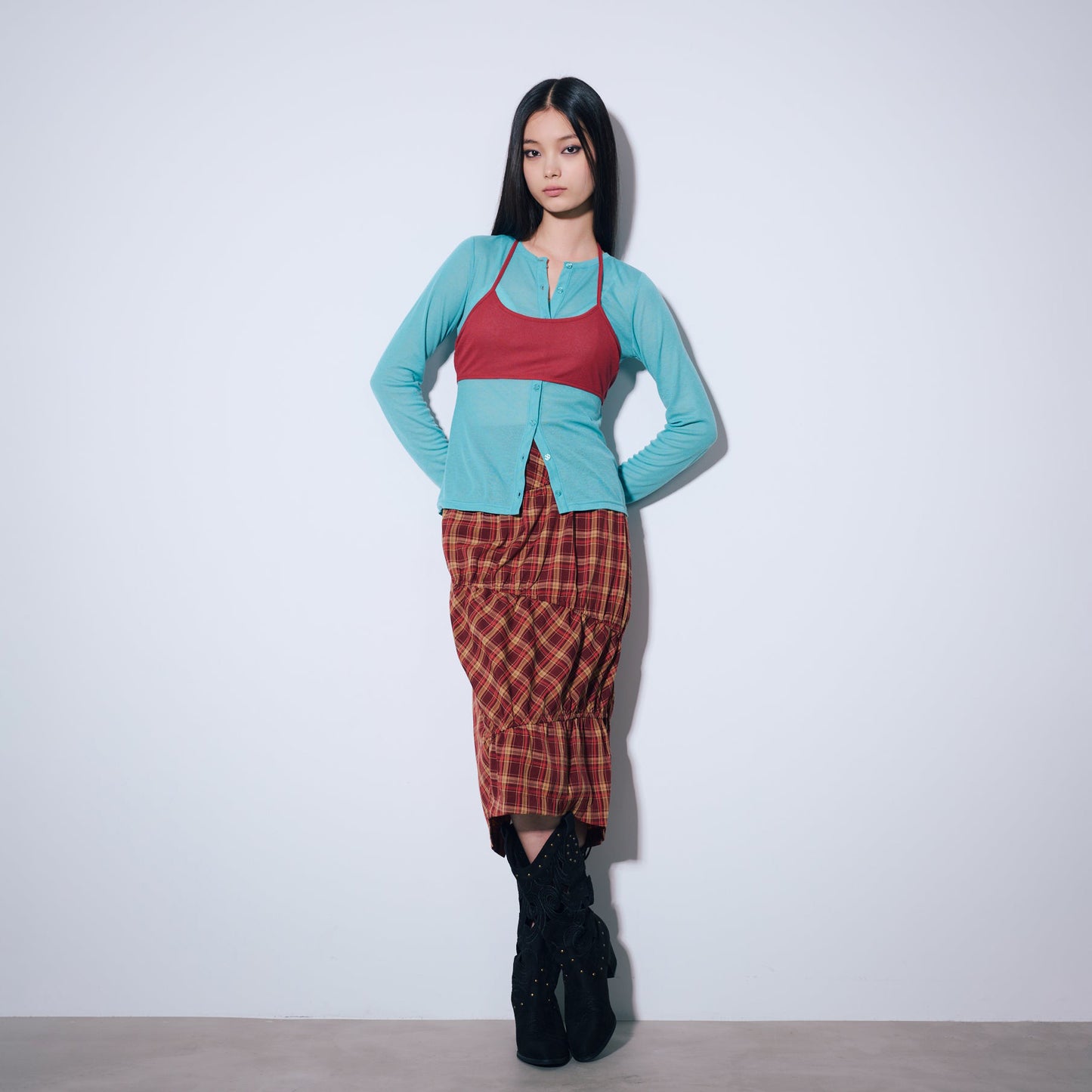 LAYERED BRA TOP
