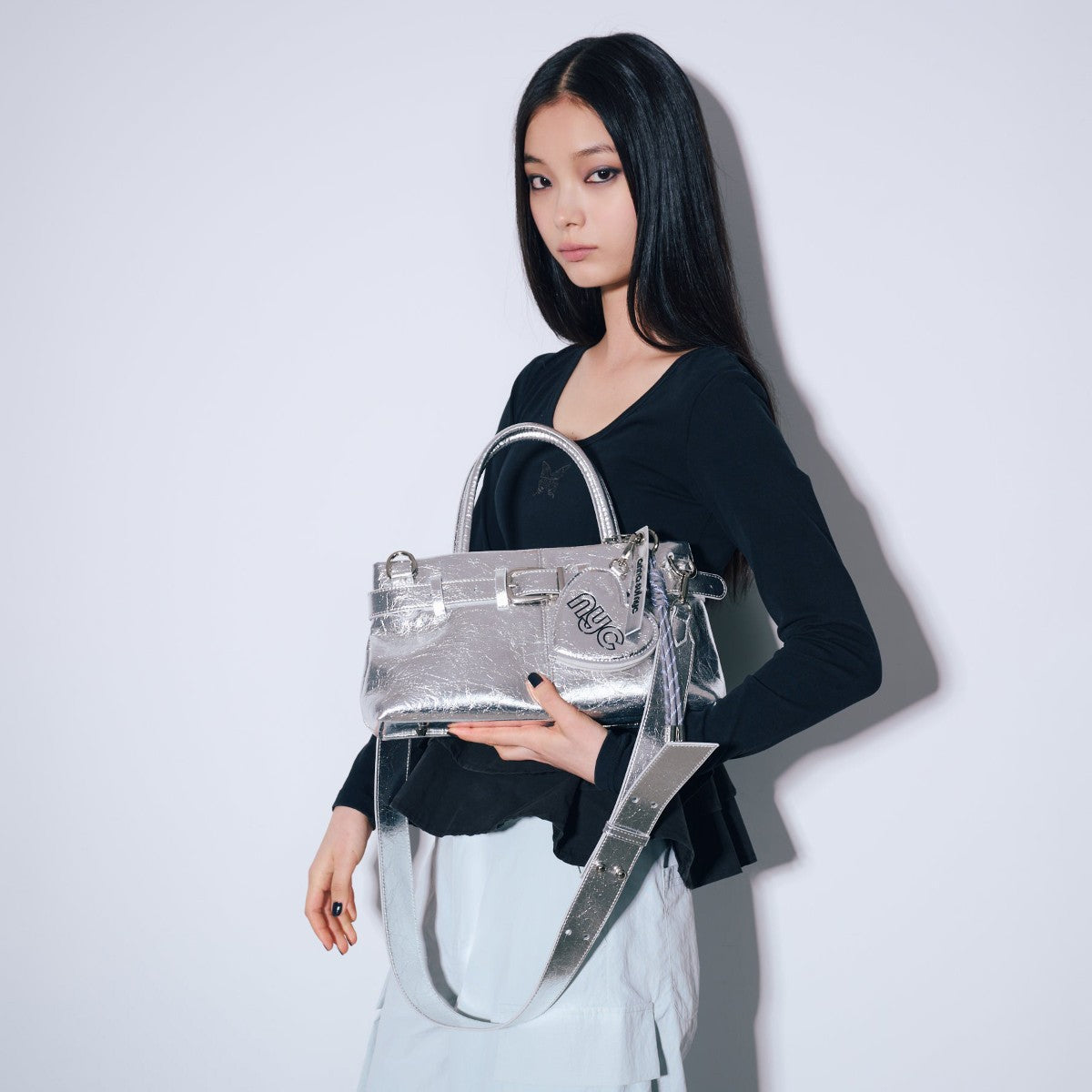 ANNA SUI NYC FAKE LEATHER BELT DESIGN BAG 15261327 – Kinetics