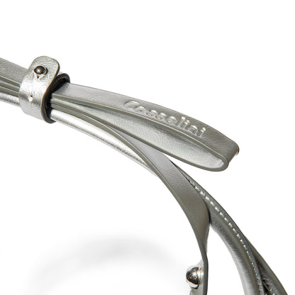 Shoulder Ribbon Enamel Bag