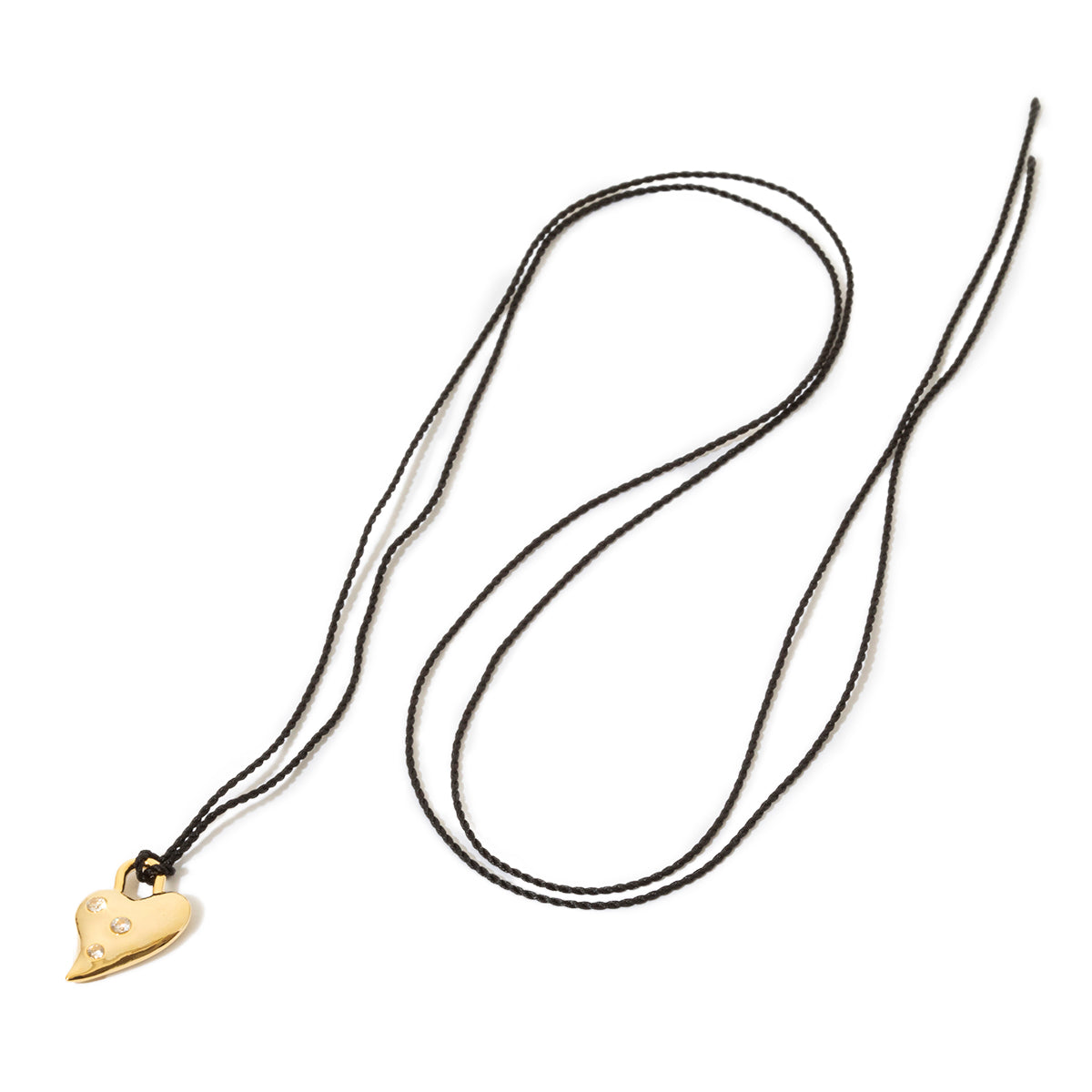 Garden heart necklace