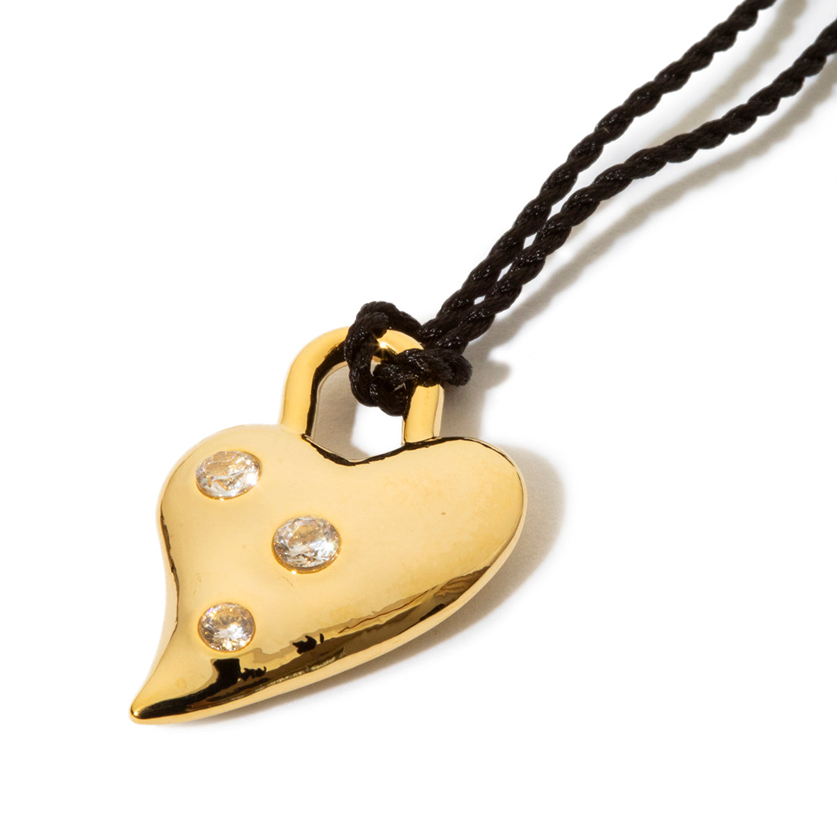 Garden heart necklace
