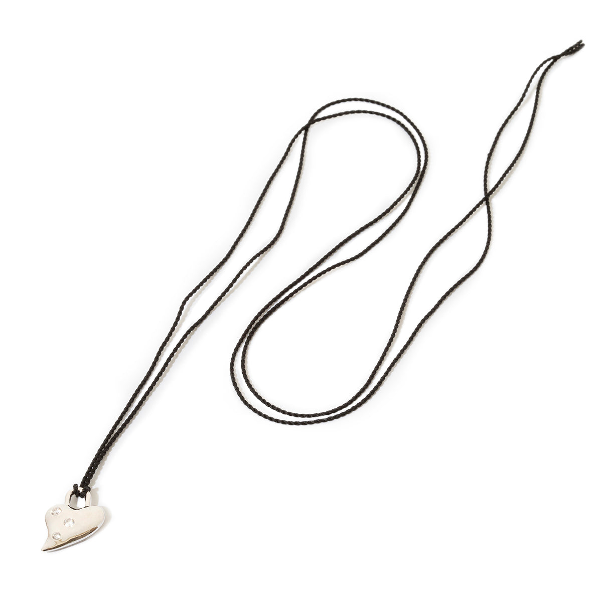 Garden heart necklace