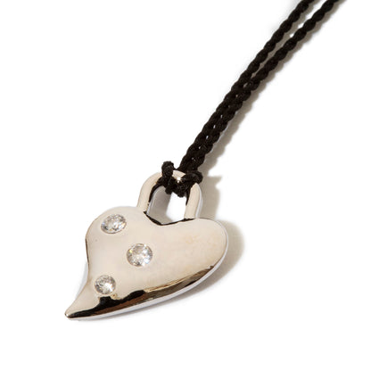 Garden heart necklace