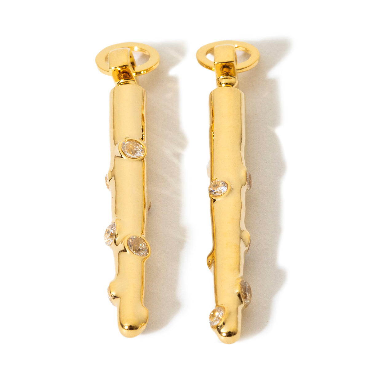 Garden Stick pierced earrings