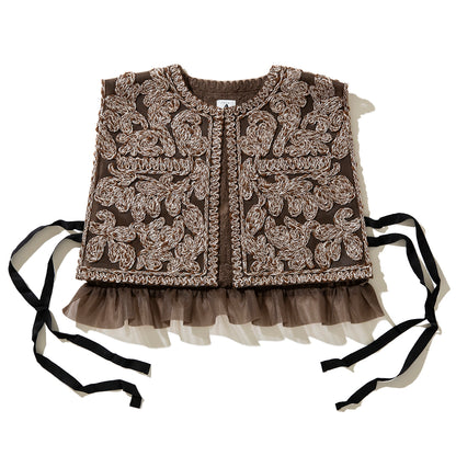 EMBROIDERY VEST