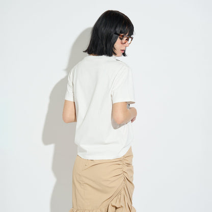 FAKE ACCESSORY PRINT T-SHIRT