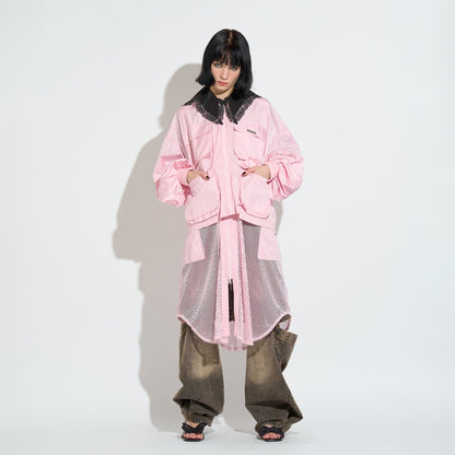 3WAY LONG VEST BLOUSON