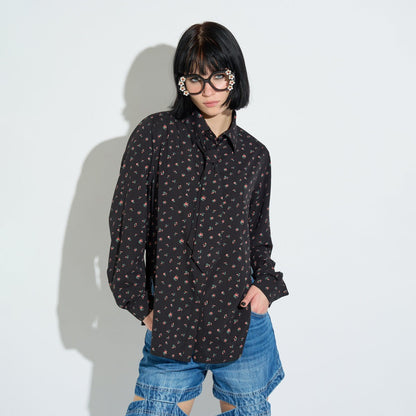 FLOWER TIE SHIRT