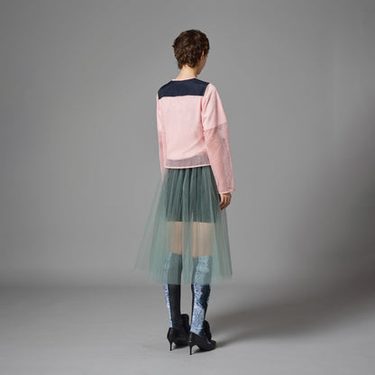 GATHER TULLE ONEｰPIECE