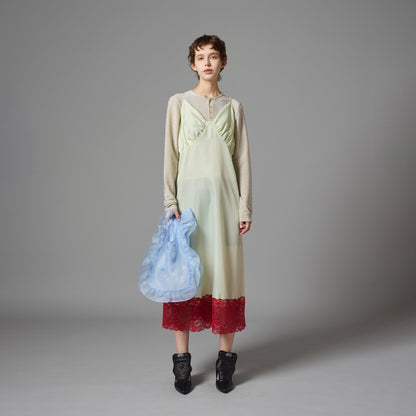 SHEER FRILL BAG