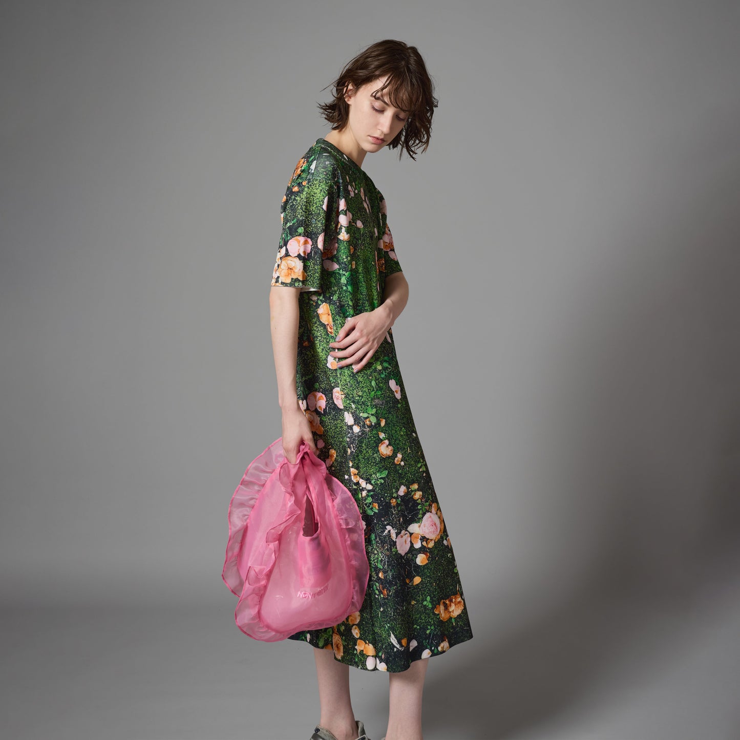 SHEER FRILL BAG
