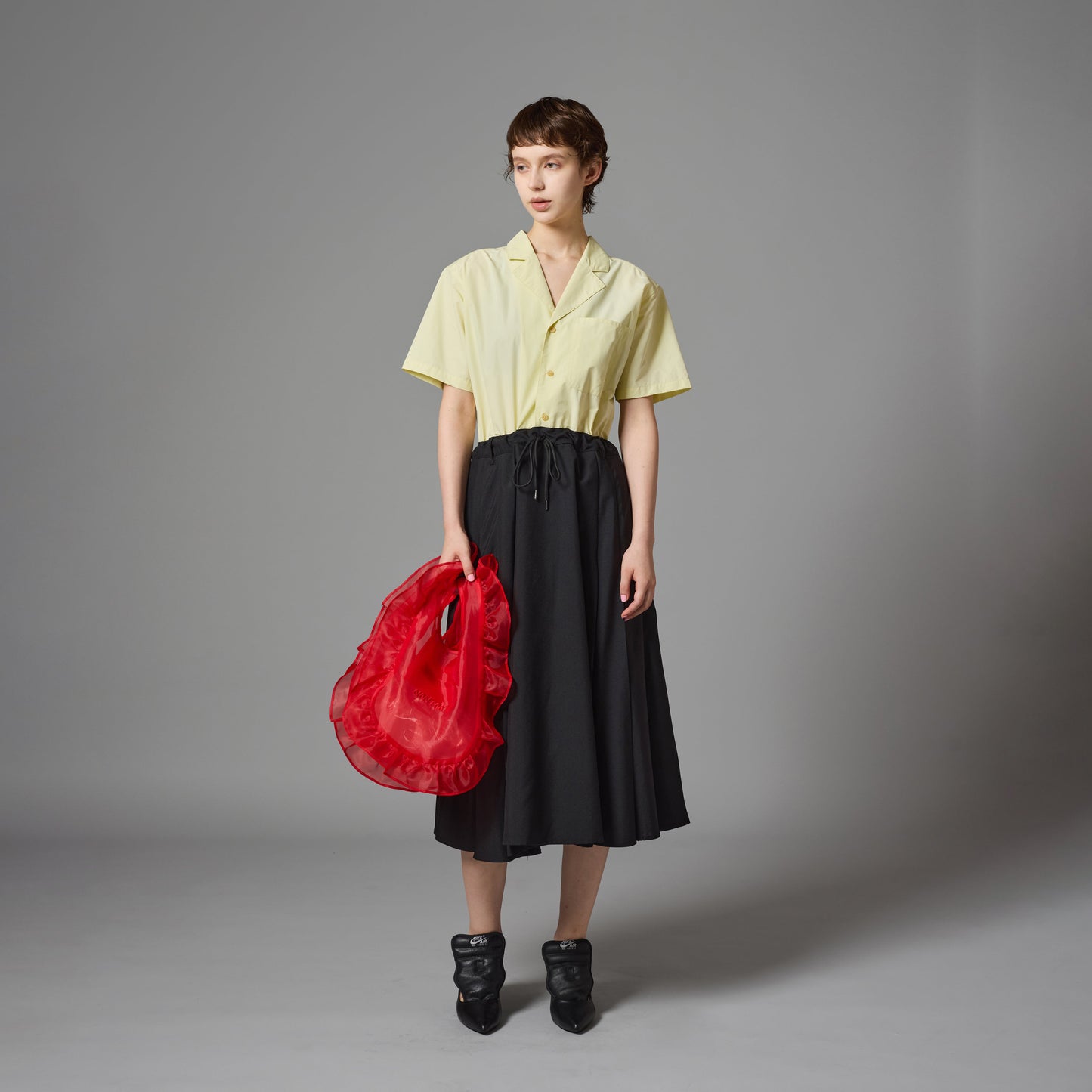 SHEER FRILL BAG