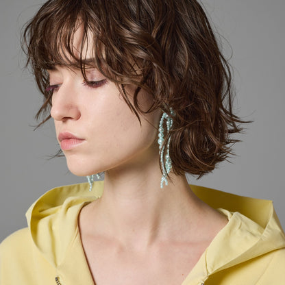 FRINGE PEARL EARRING