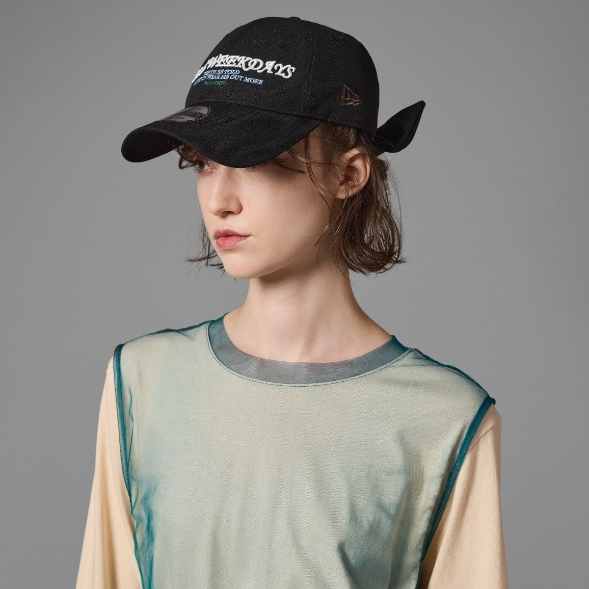 2WAY RIBBON CAP Feat.NEW ERA