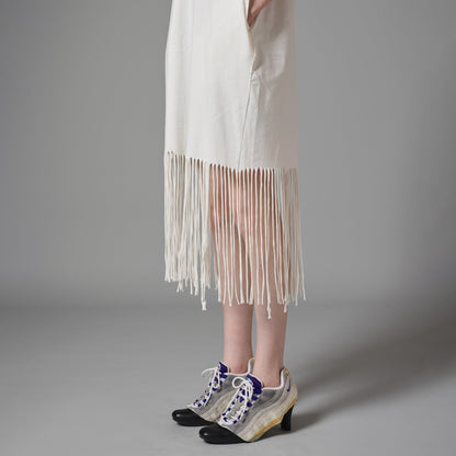 FRINGE T-SHIRT ONE-PIECE