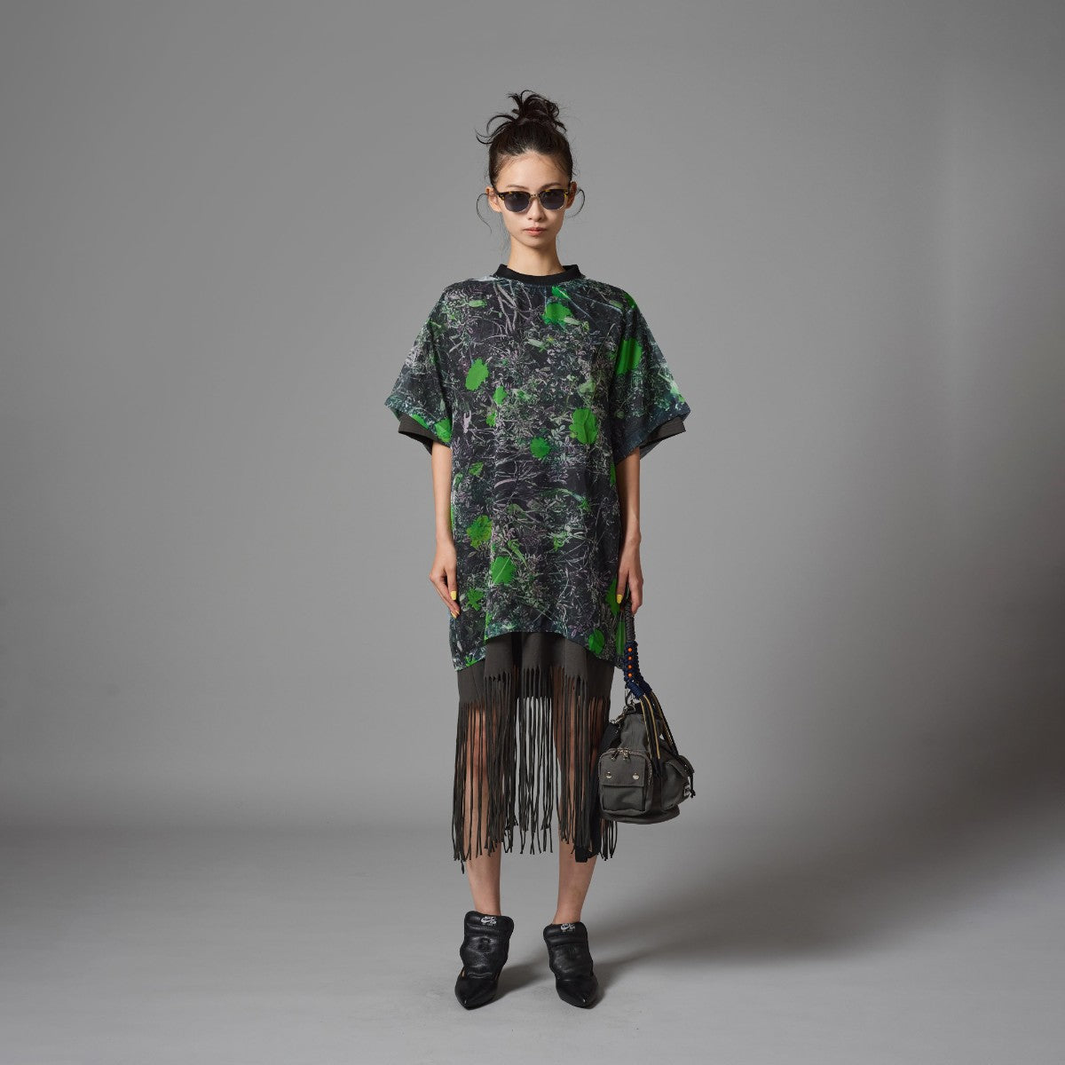 DIRECT PRINT SHEER T-SHIRT