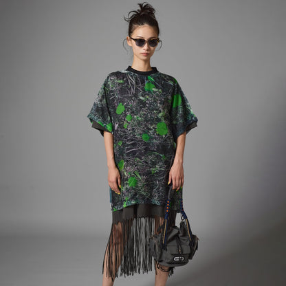 DIRECT PRINT SHEER T-SHIRT