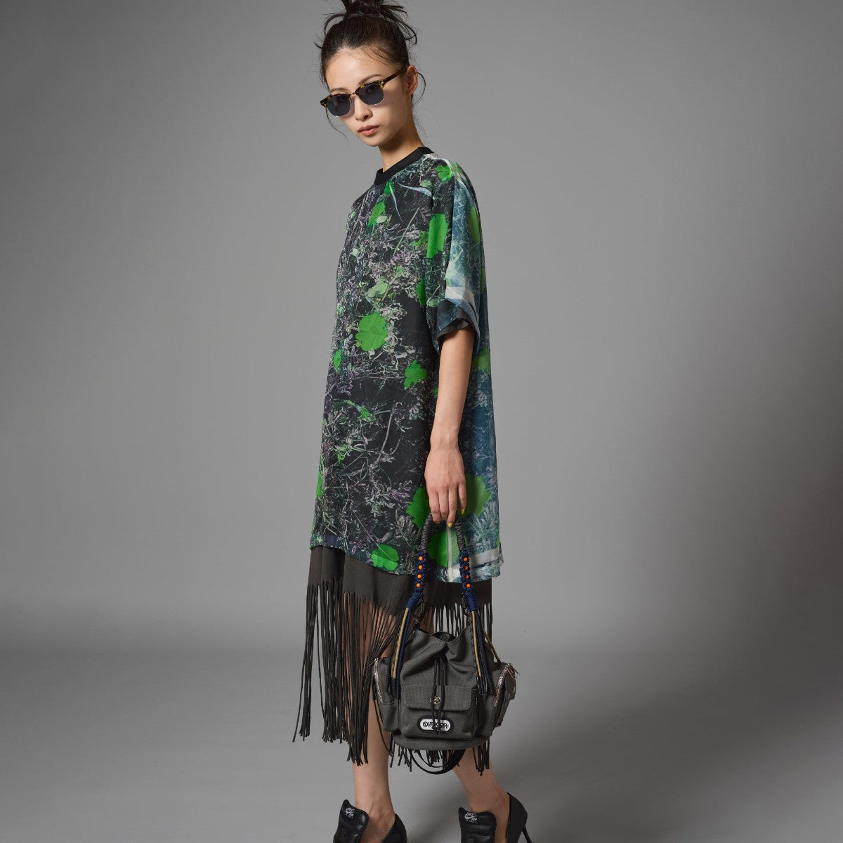 DIRECT PRINT SHEER T-SHIRT