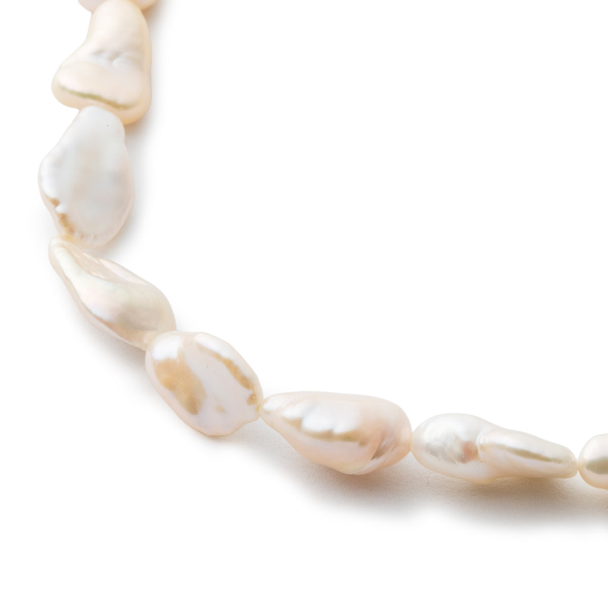 Clip Necklace/Big Pearl