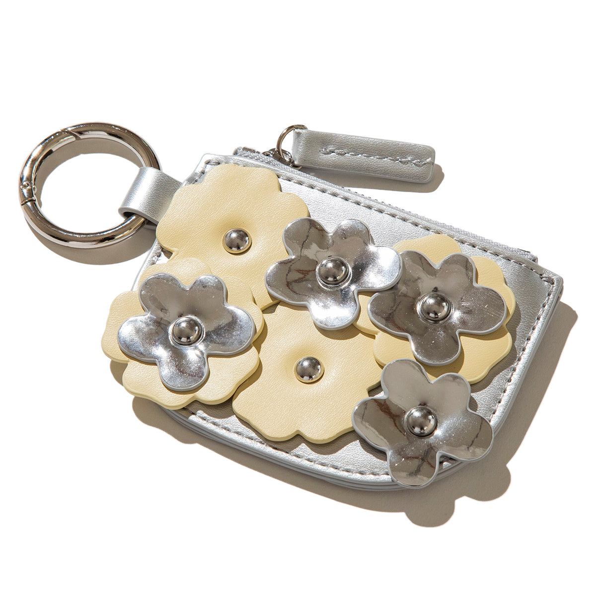 Flower Motif Coin Case