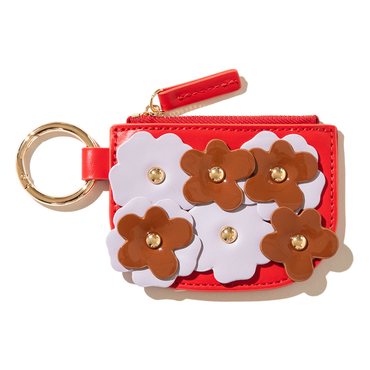 Flower Motif Coin Case