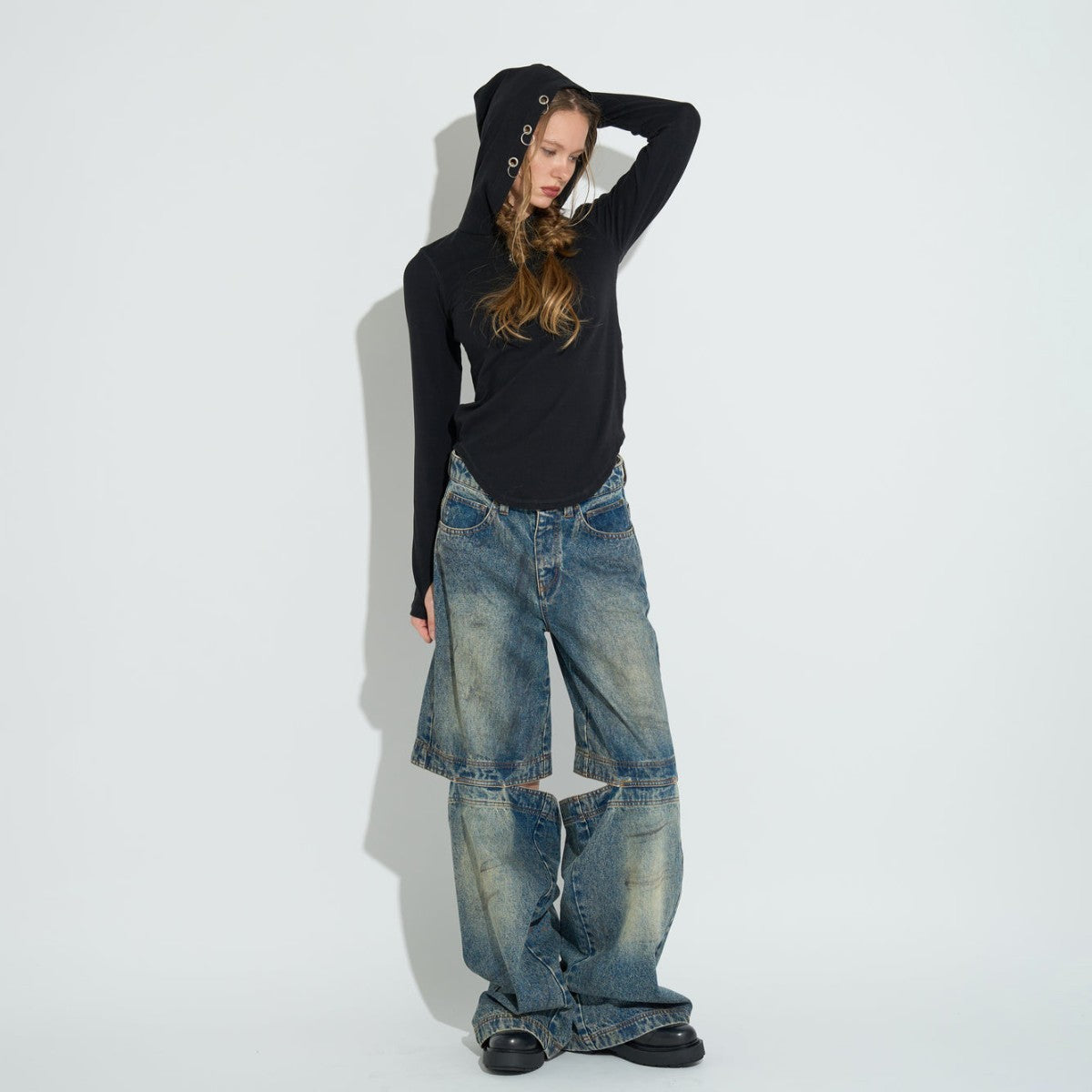 FUNCTION DENIM PANTS