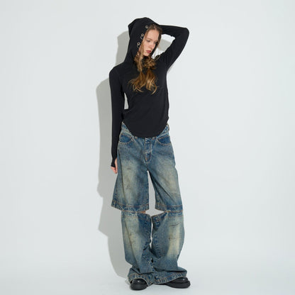 FUNCTION DENIM PANTS