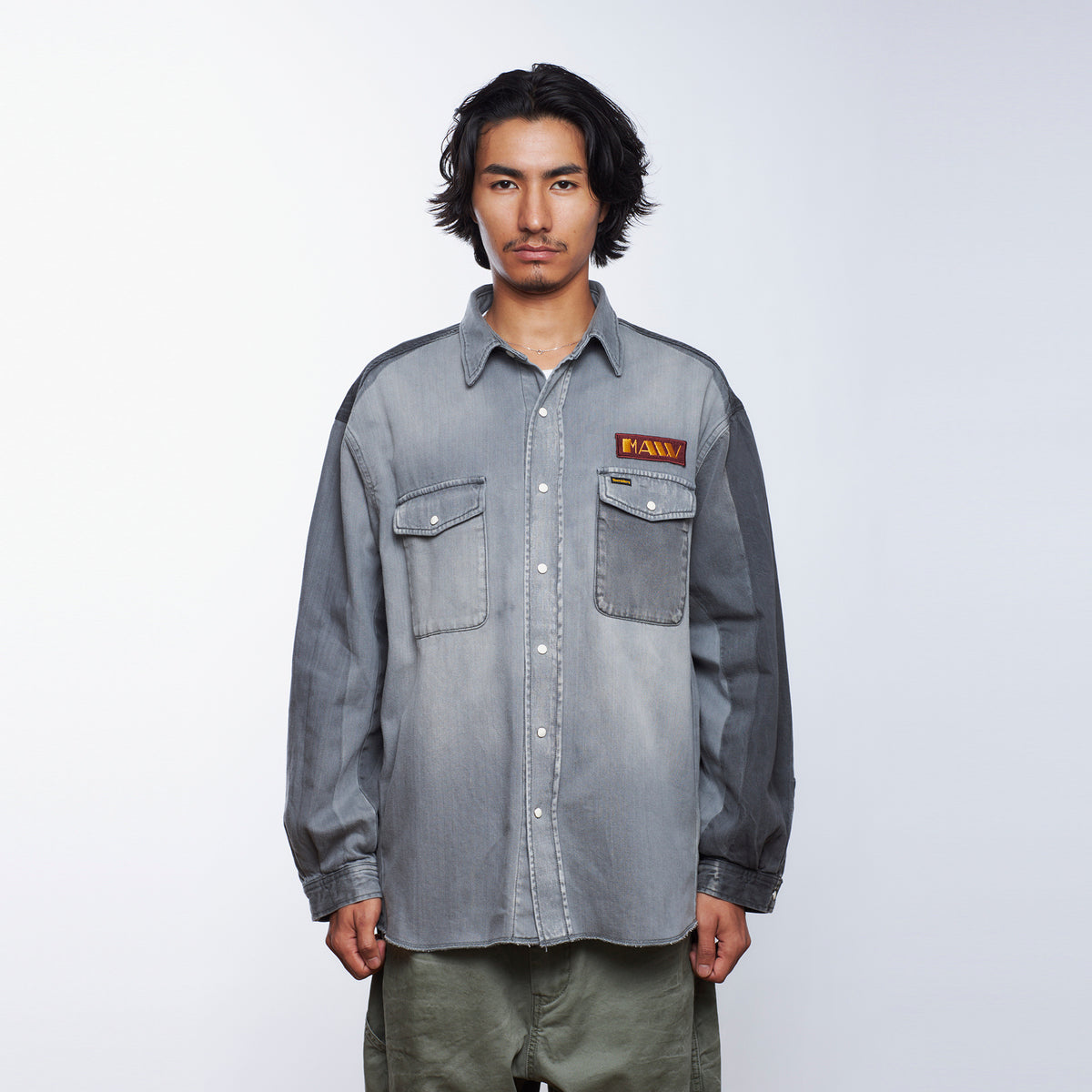 REMAKE DENIM SHIRT