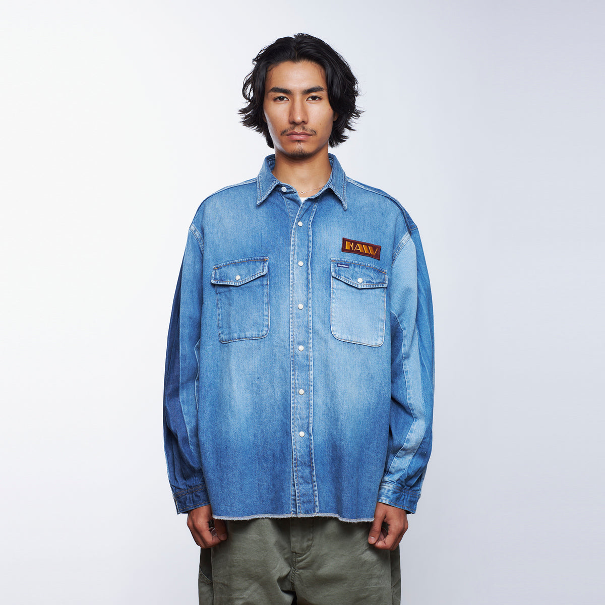 REMAKE DENIM SHIRT