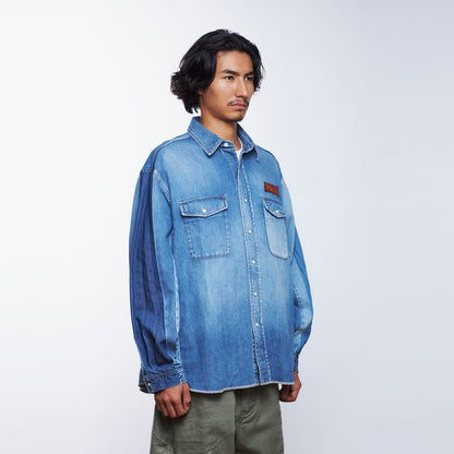 REMAKE DENIM SHIRT