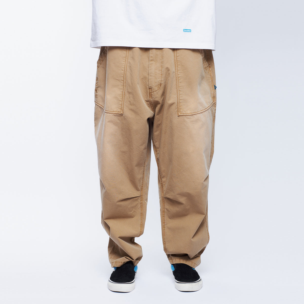 GARMENTDYED RIPSTOP SARROUEL PANTS