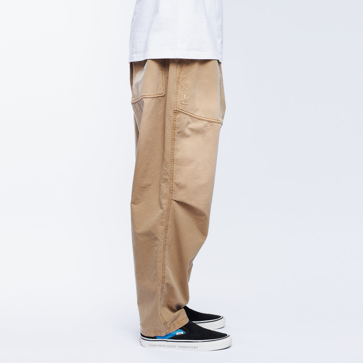 GARMENTDYED RIPSTOP SARROUEL PANTS