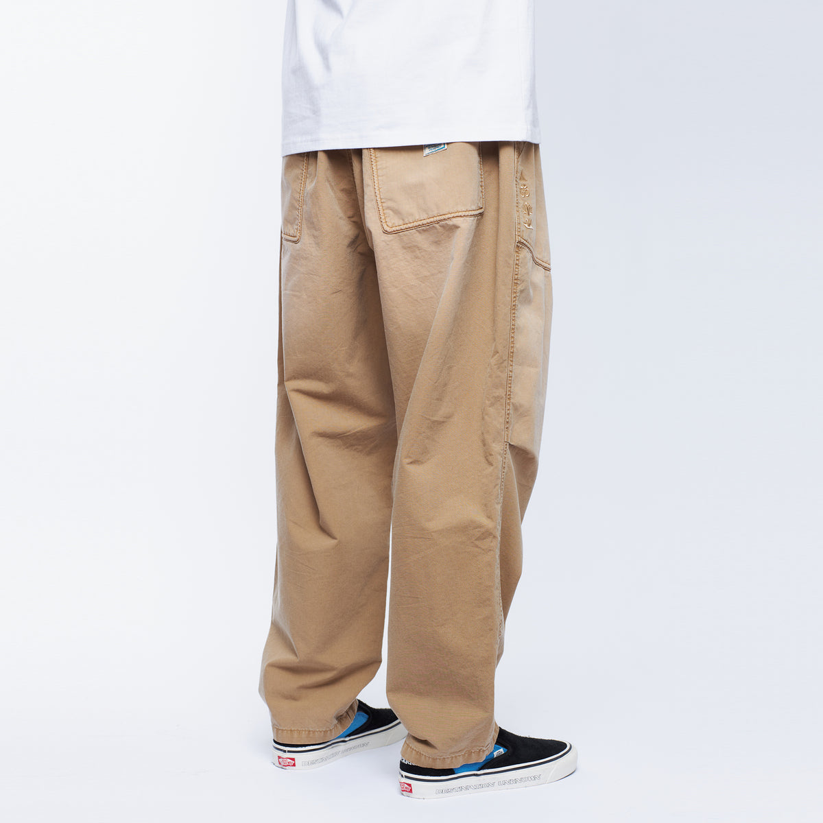 GARMENTDYED RIPSTOP SARROUEL PANTS