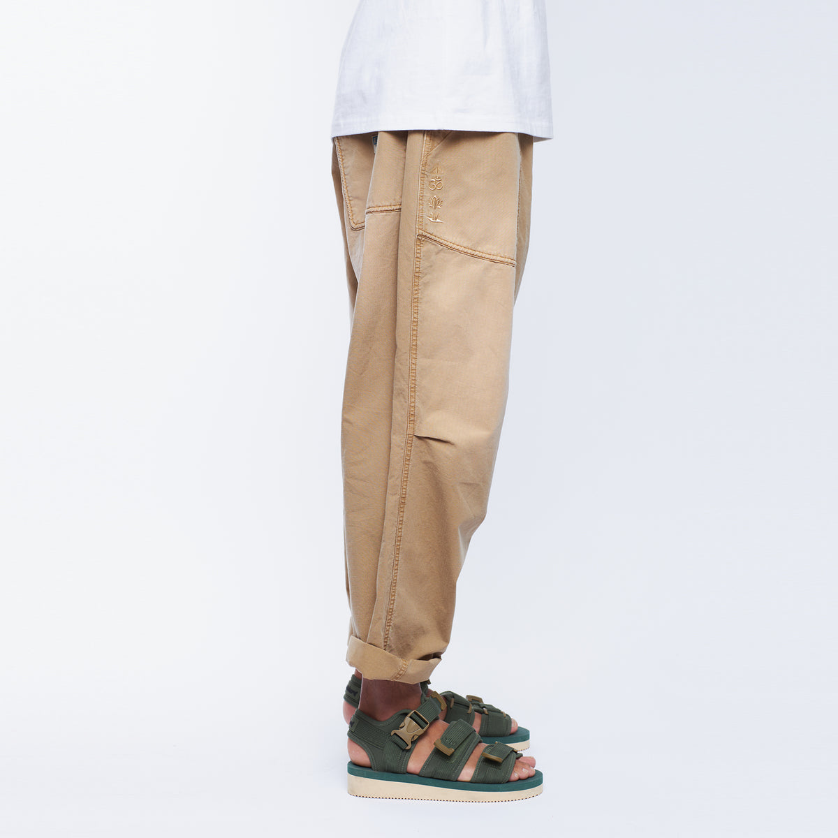 GARMENTDYED RIPSTOP SARROUEL PANTS