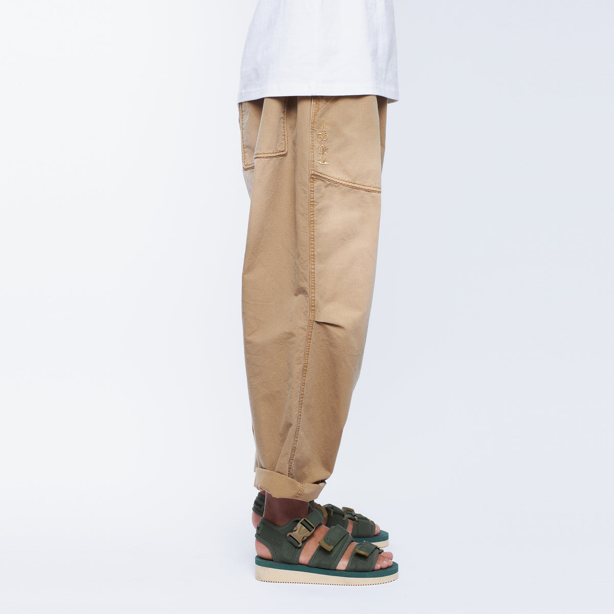 GARMENTDYED RIPSTOP SARROUEL PANTS