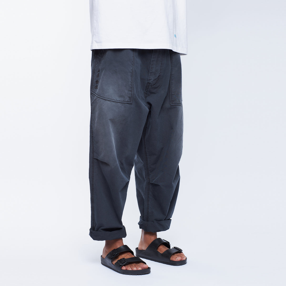 GARMENTDYED RIPSTOP SARROUEL PANTS