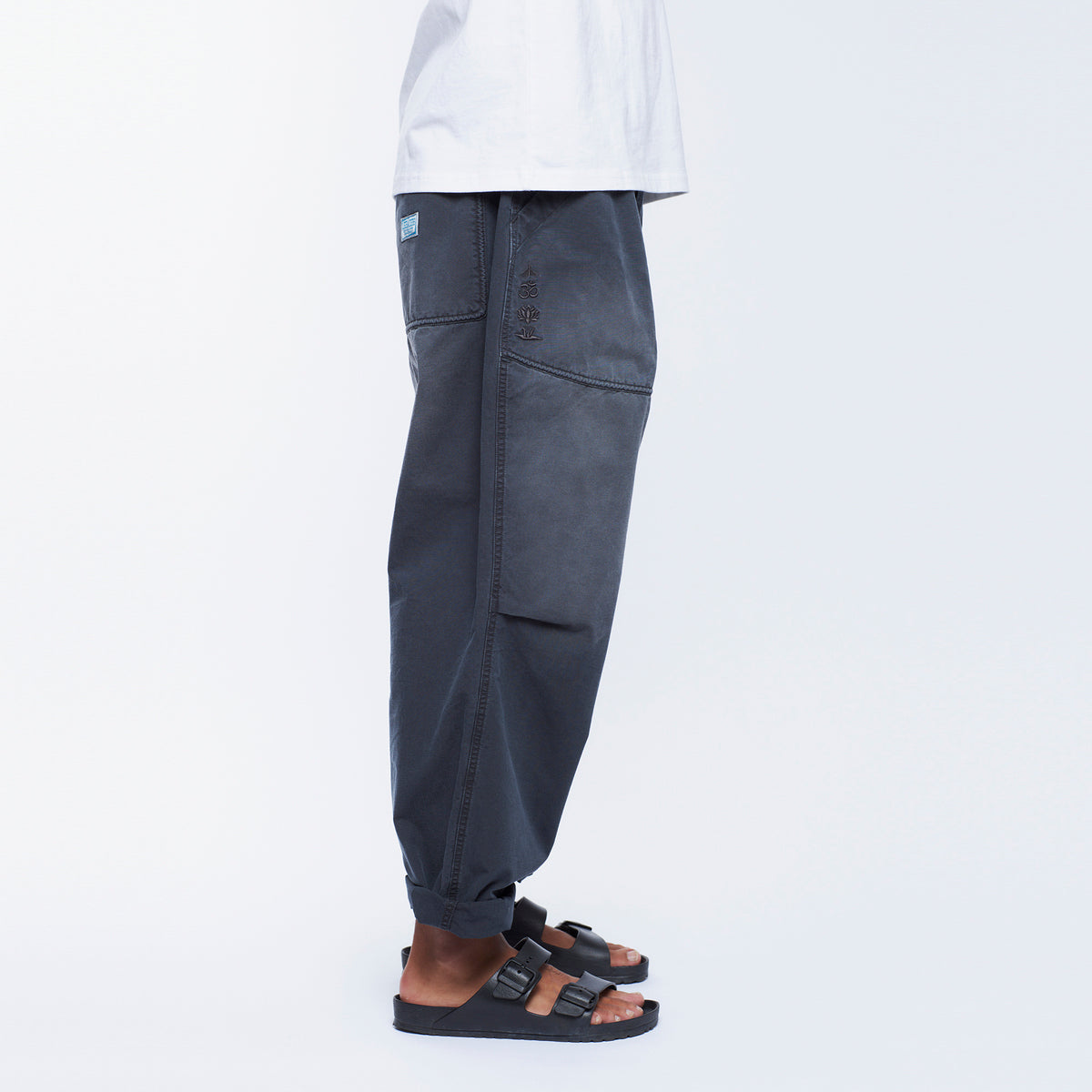 GARMENTDYED RIPSTOP SARROUEL PANTS