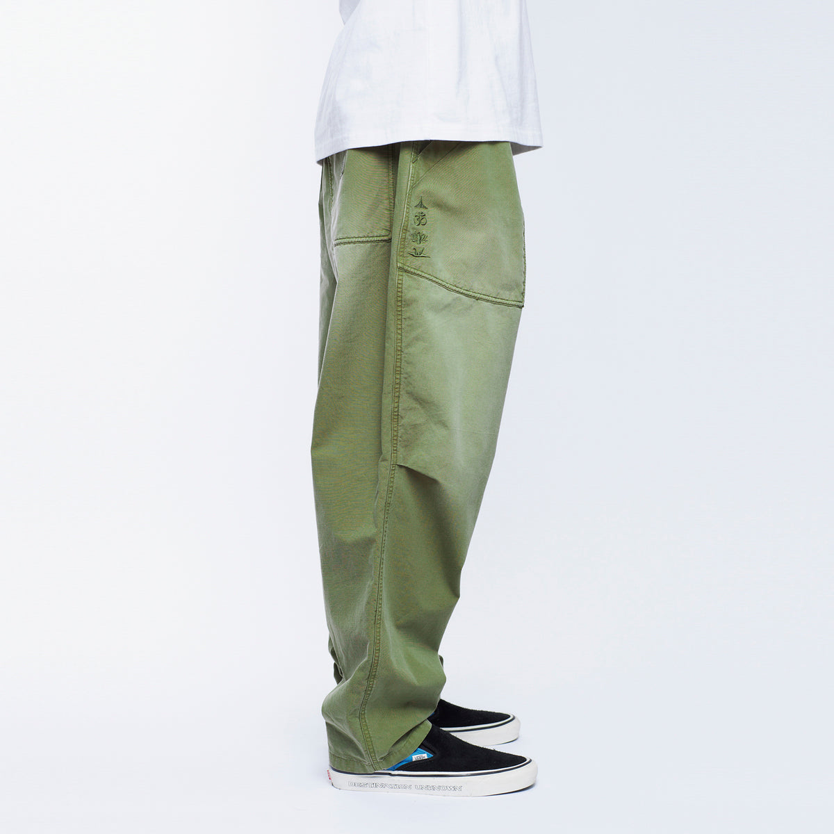 GARMENTDYED RIPSTOP SARROUEL PANTS