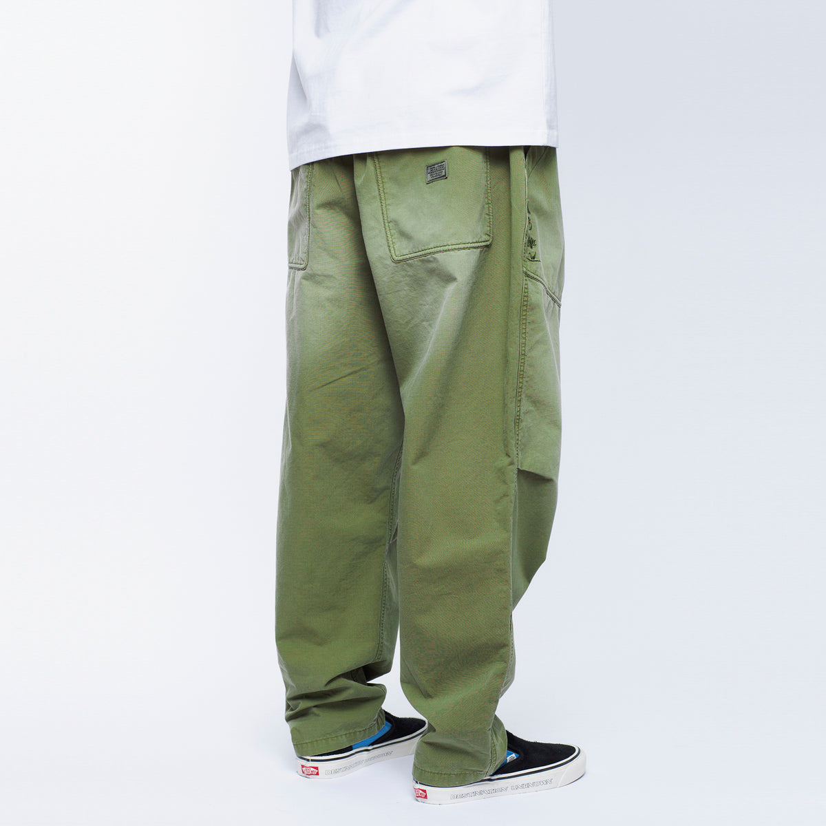 GARMENTDYED RIPSTOP SARROUEL PANTS