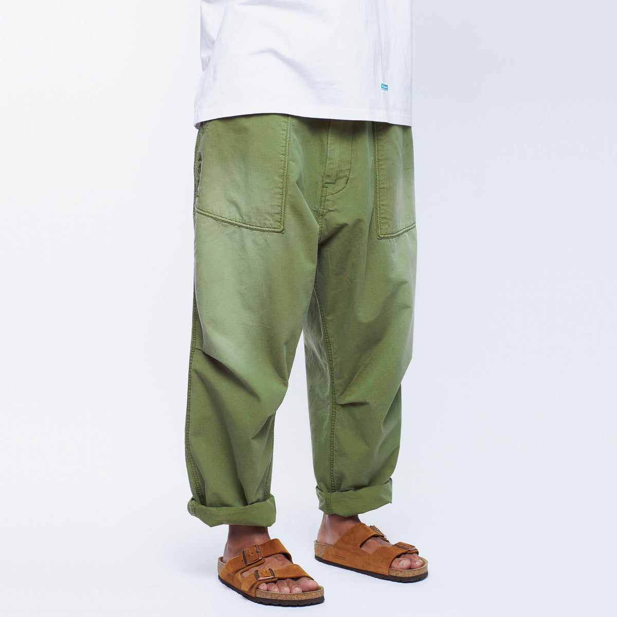 GARMENTDYED RIPSTOP SARROUEL PANTS