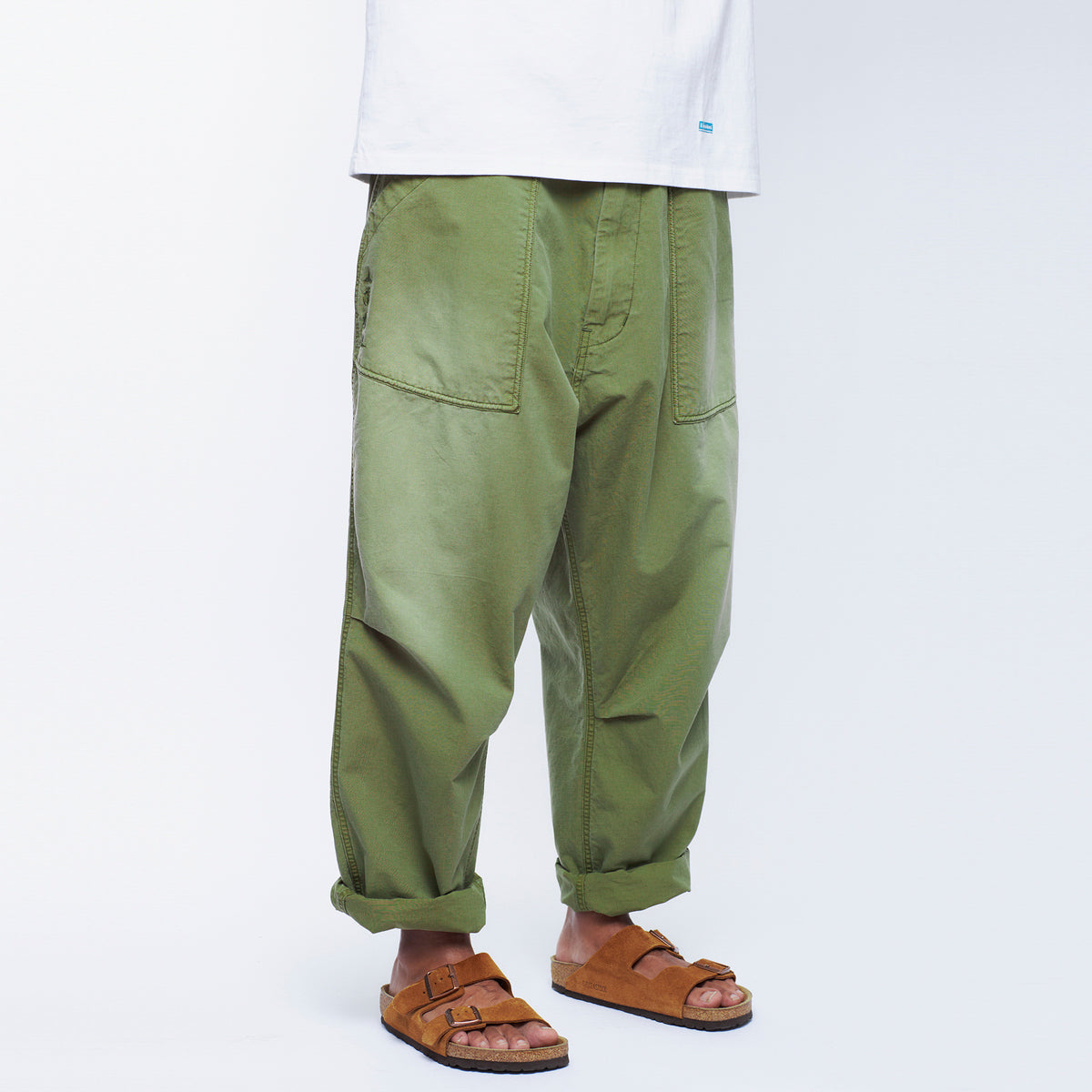 GARMENTDYED RIPSTOP SARROUEL PANTS