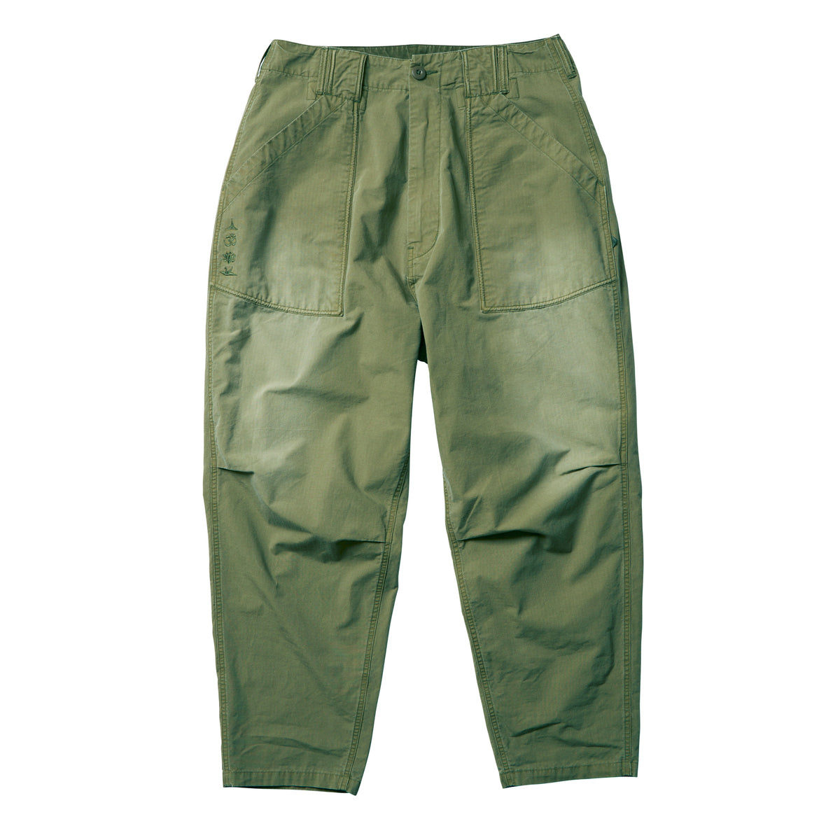 GARMENTDYED RIPSTOP SARROUEL PANTS