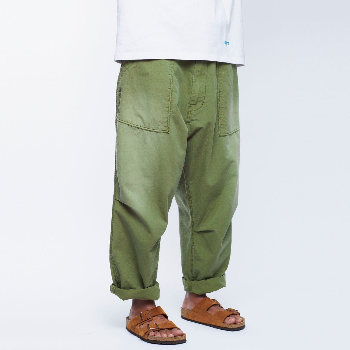 GARMENTDYED RIPSTOP SARROUEL PANTS