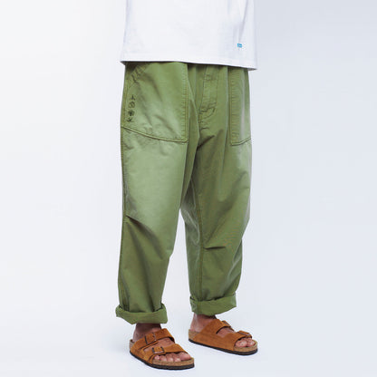 GARMENTDYED RIPSTOP SARROUEL PANTS