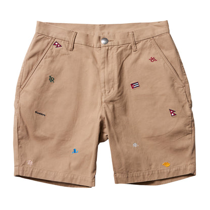 LR EMBROIDERY SHORTS