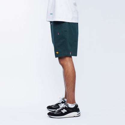 LR EMBROIDERY SHORTS