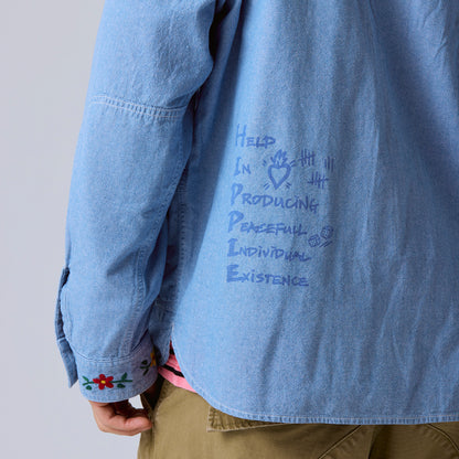 HIPPIE CHAMBRAY SHIRT